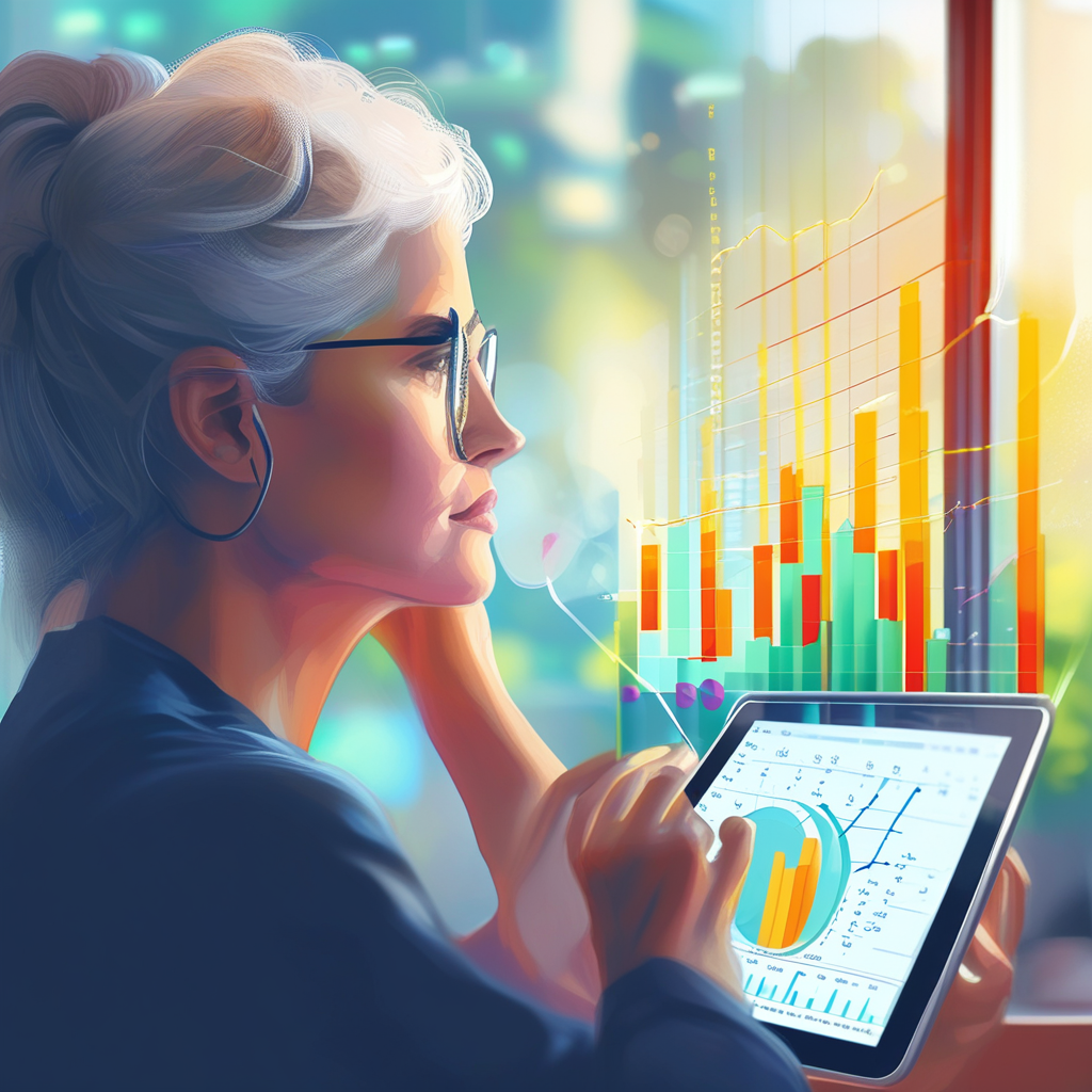 Laptop with a piggy bank, symbolizing financial planning